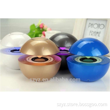 BT118 LED light bluetooth speaker with rechargeable battery for christmas gift
